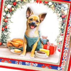 Santa Paws Die Cut Topper & Decoupage Collection - Bilde 11