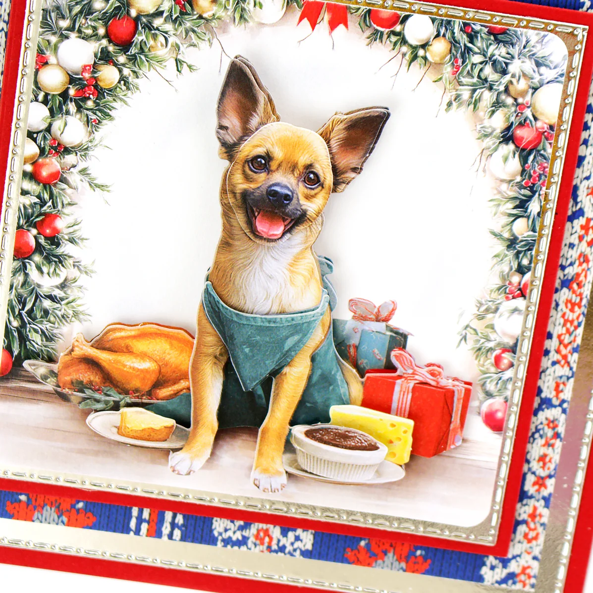 Santa Paws Die Cut Topper & Decoupage Collection - Bilde 11