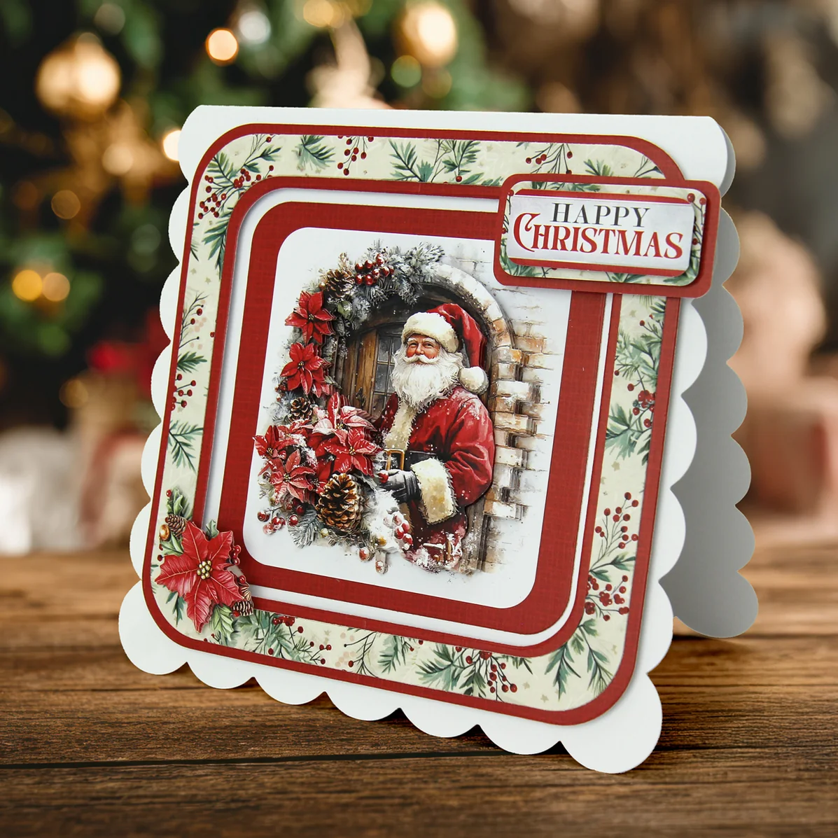 Die Cut Decoupage – Santa Scenes (pack of 12) - Bilde 8