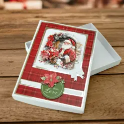 Die Cut Decoupage – Santa Scenes (pack of 12) - Bilde 7