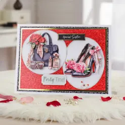 Die Cut Decoupage – Scarlet Chic (pack of 3) - Bilde 3