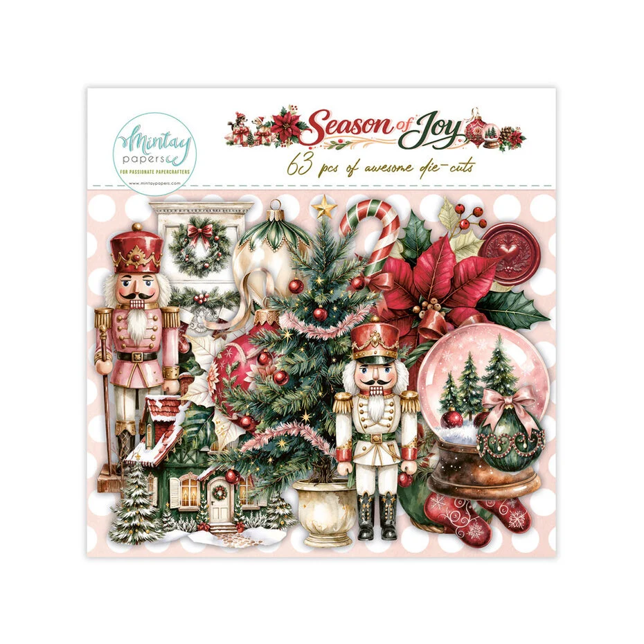 Season of Joy Paper Die-Cuts (63pcs)