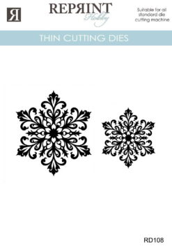 Cozy Christmas snøkrystall 2pk die