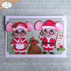 Snuggle Season Sentiments stamp set CS463 - Bilde 5
