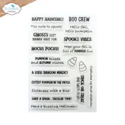Spooky Sentiments stamp set CS462 - Bilde 2