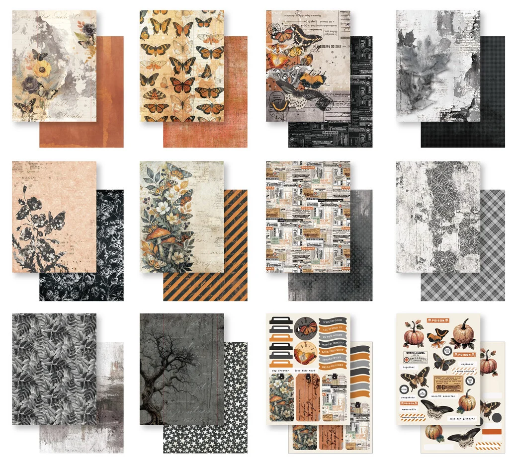 Wicked Woods 6x8 Inch Paper Pad by Katie Pertiet - Bilde 2