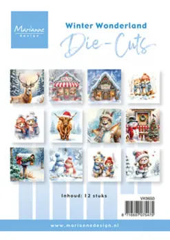 Die Cuts Winter Wonderland (35pcs)