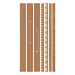 Capsule Borders dies by Esther Glas
