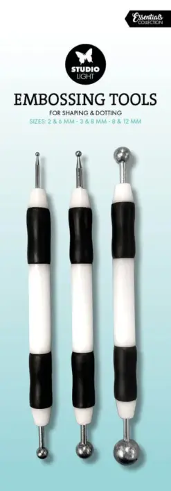 Embossing Tools 2&6mm/3&8mm/8&12mm