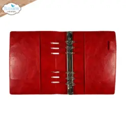 Memory Binder Festive Red Embossed MB006