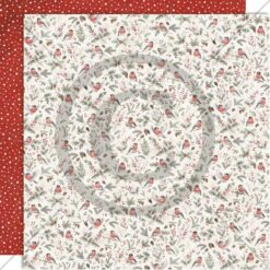 Julens fine fugl 12x12"