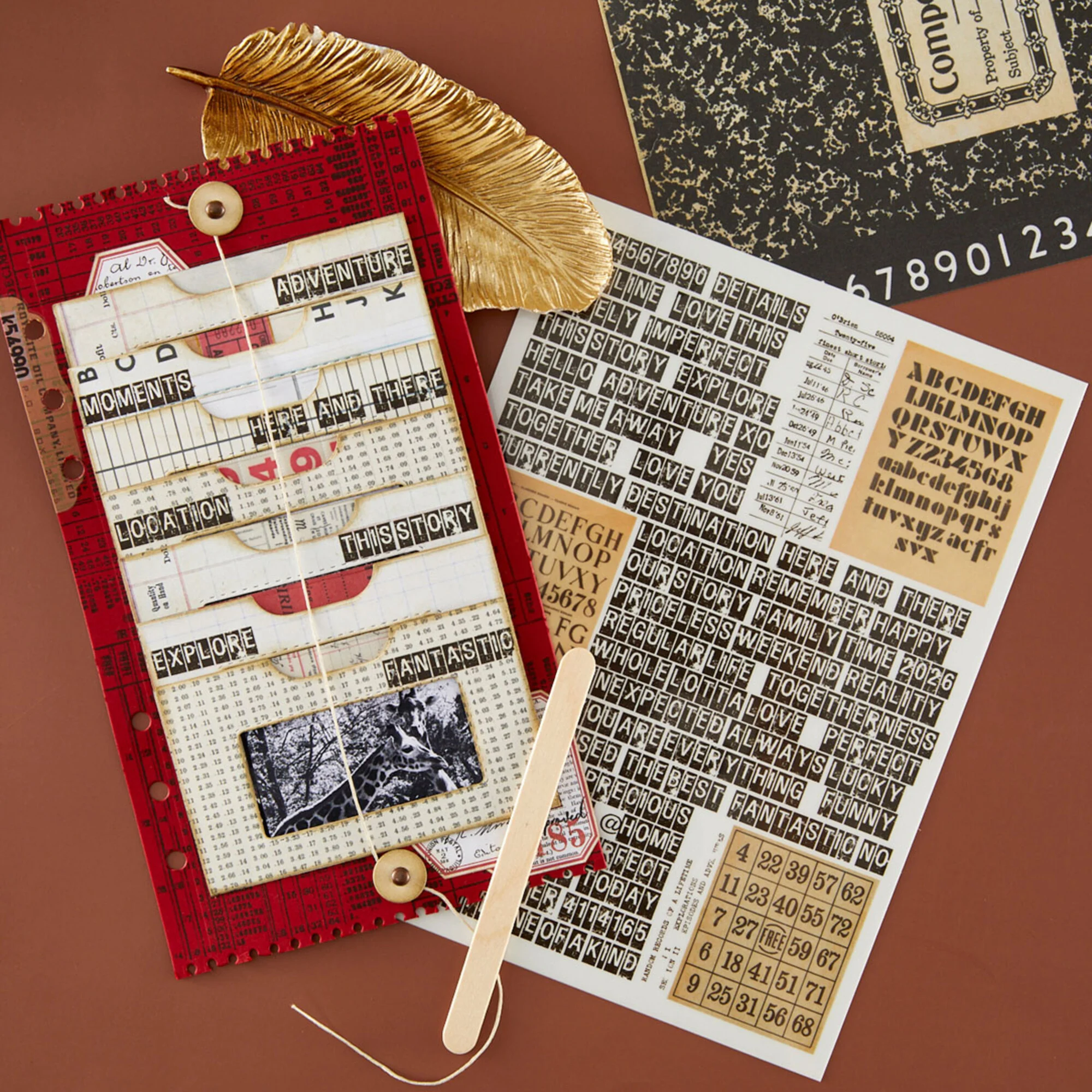 Rub-Ons Noted Details by Esther Glas - Bilde 3