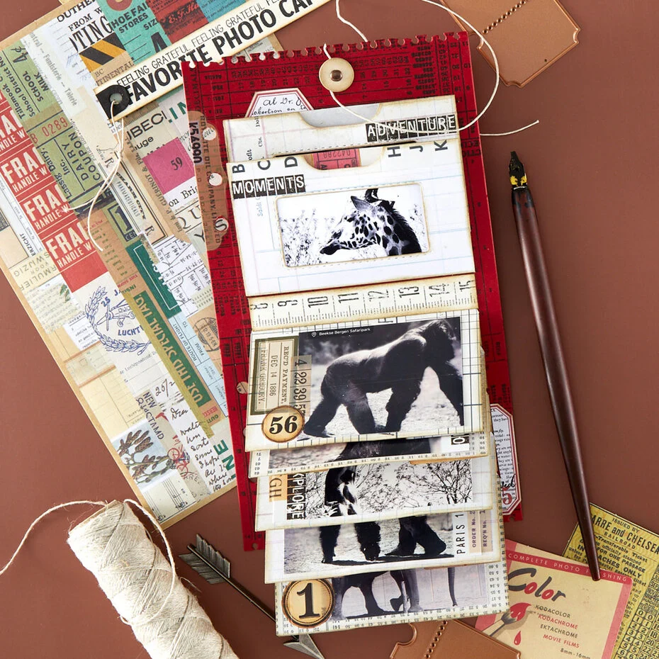 Page with Flap Pocket dies by Esther Glas - Bilde 6