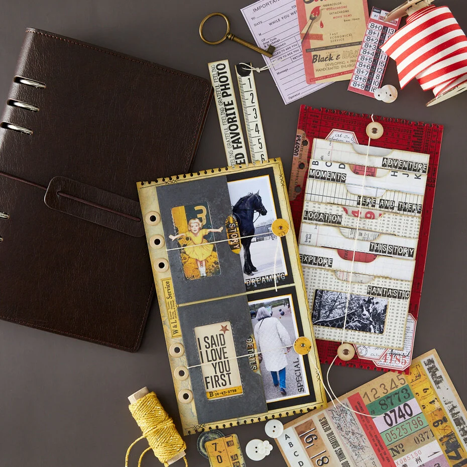 Page with Flap Pocket dies by Esther Glas - Bilde 5