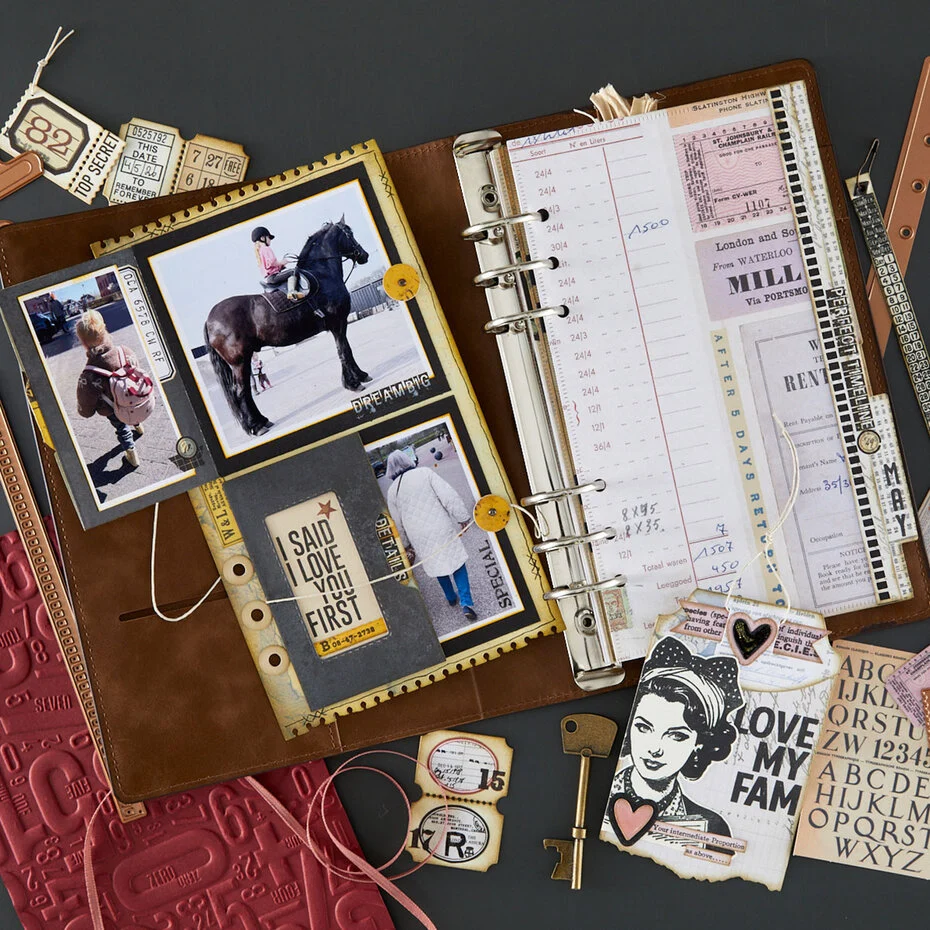 Page with Flap Pocket dies by Esther Glas - Bilde 4