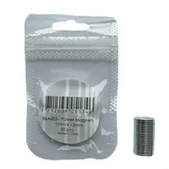 Power Magnets 1mmx12mm (20pcs)