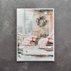 Rectangle Horizontal Striped Panel A6 Dies - Bilde 2