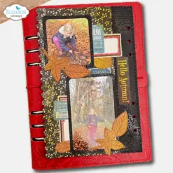Seasonal Words & Leaves Stamp and die set CSD465 - Bilde 5