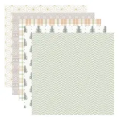 Sleigh Bells Ring 6x6 Inch Designer Paper Pad by Rosie's Studio - Bilde 5