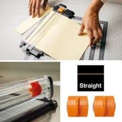 Skjærekniver til Fiskars skjærebrett  TripleTrack Titanium Straight Cutting (2 pk) - Bilde 3