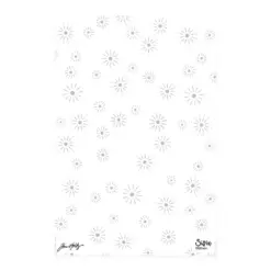 2D Texture Fades w/ A5 Embossing Folder Vault Sparkle Stars by Tim Holtz - Bilde 2