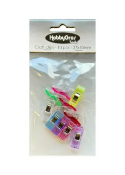 Craft Clips 27x10mm (10pcs)