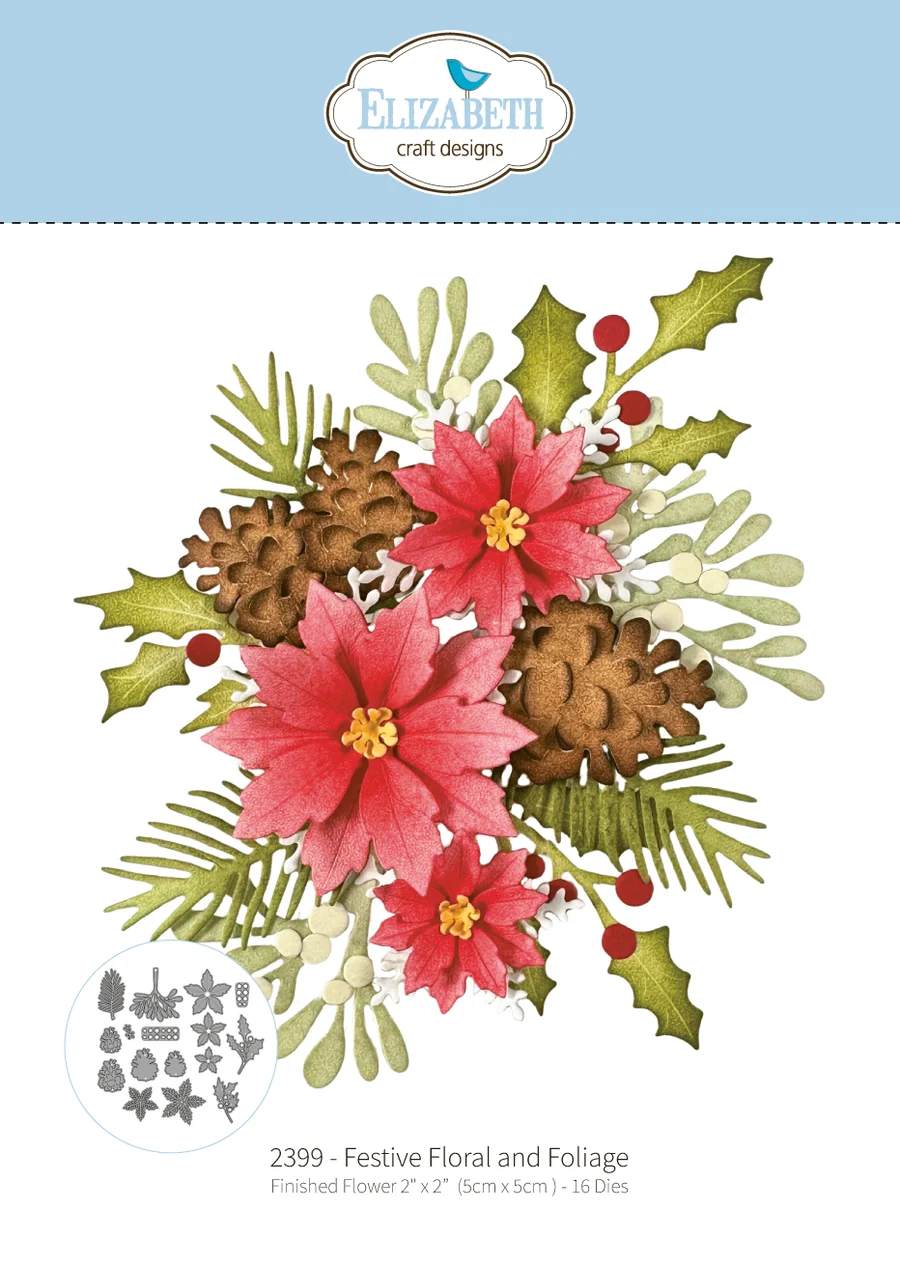 Festive Floral and Foliage die 2399