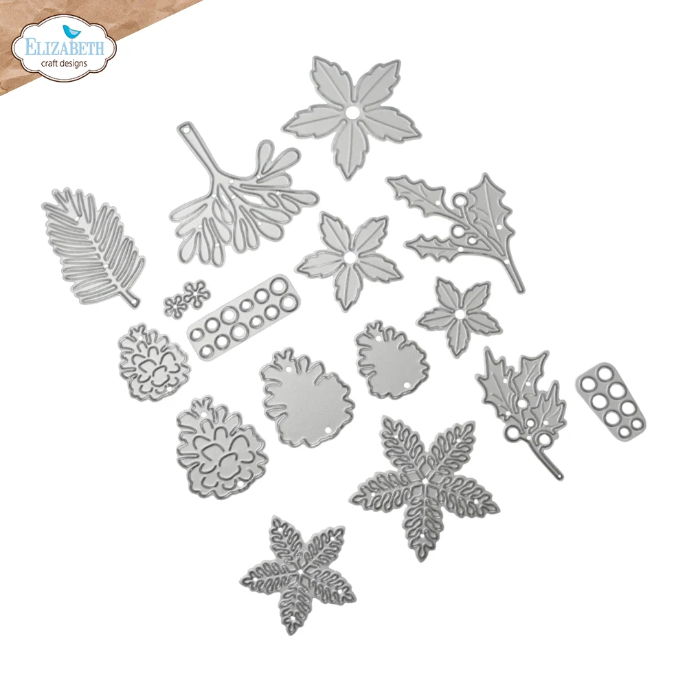Festive Floral and Foliage die 2399 - Bilde 2