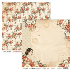 Lady in Japan 6x6 Inch Paper Pad - Bilde 2