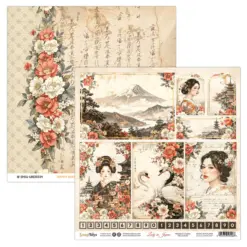 Lady in Japan 6x6 Inch Paper Pad - Bilde 3