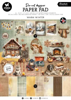Warm Winter A4 Die-cut Paper Pad